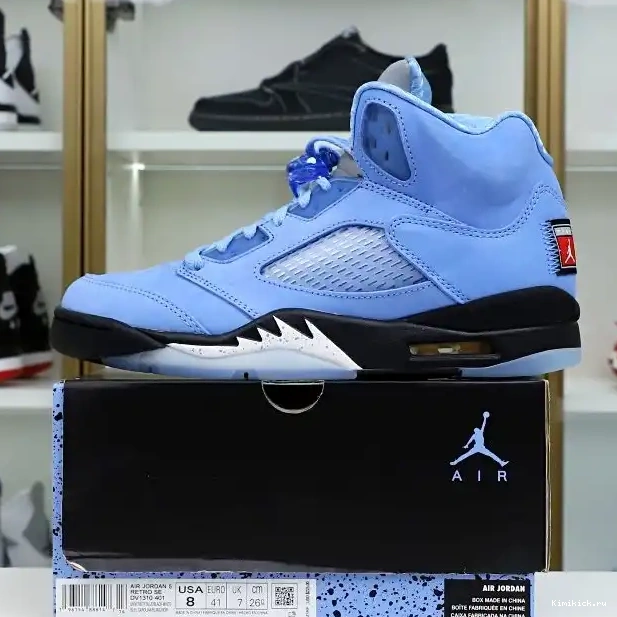 RETRO SE BLUE 401 DV1310 BLEU AIR JORDAN Kimikick BLACK-WHITE 5 UNIVERSITY 0614